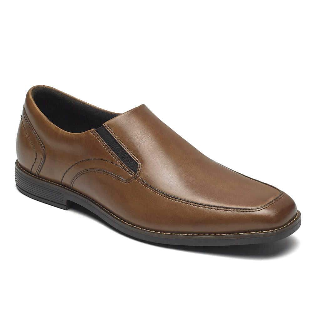 Rockport Mens Braylon - Slip-On Brown - VWL160872